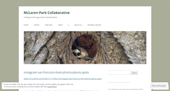 Desktop Screenshot of mclarenparksf.org